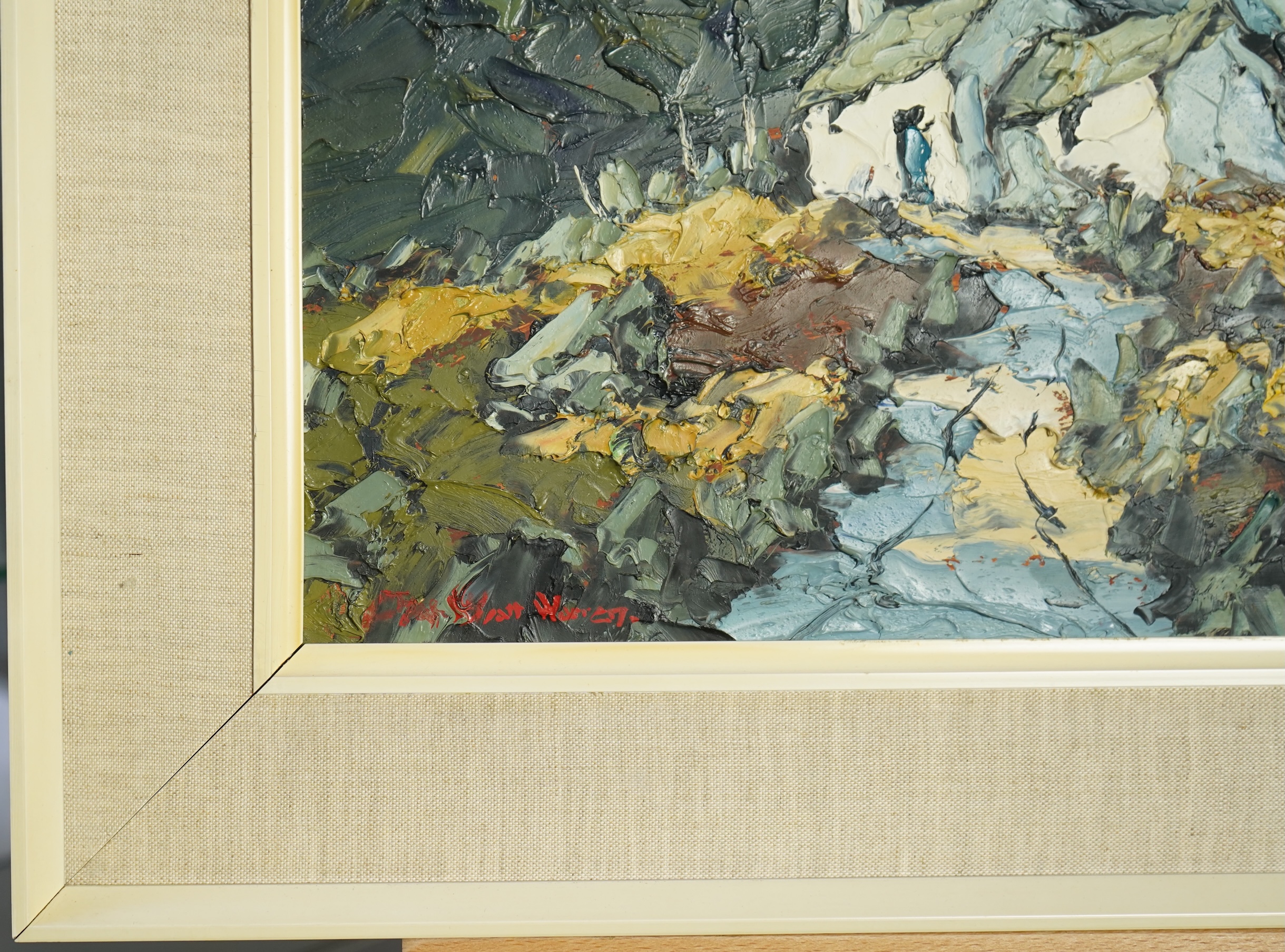Charles Wyatt Warren, (1908-1993), 'Upland Farm near Nantlle'
